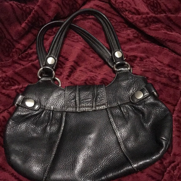 Scarlett Blake Black Leather Hobo Shoulder Bag - Picture 2 of 3